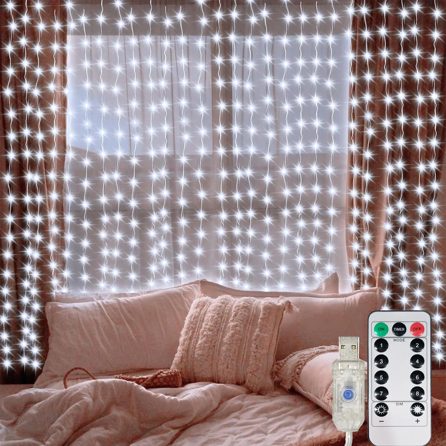 Fairy Curtain LED Lights