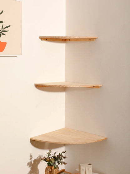 Corner floating Shelves