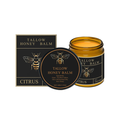 Beef Tallow Honey Balm