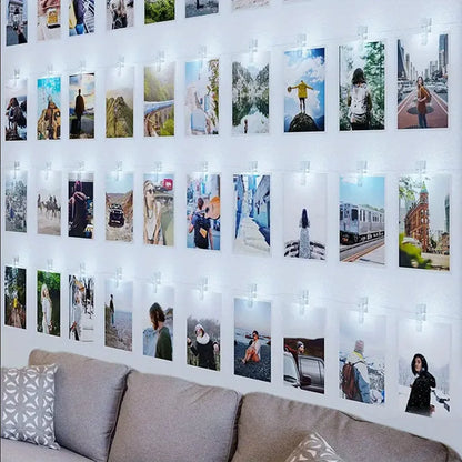 LED Fairy Lights - Photo Clip