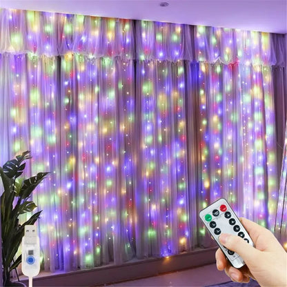 Curtain LED String Lights
