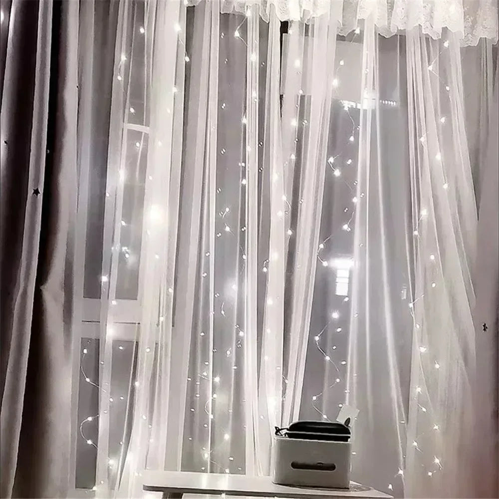 Curtain LED String Lights