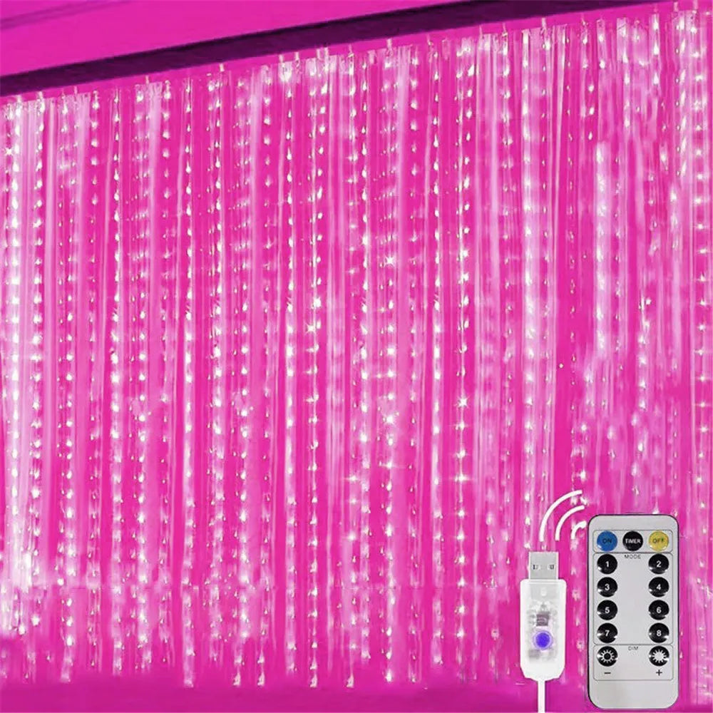 Curtain LED String Lights