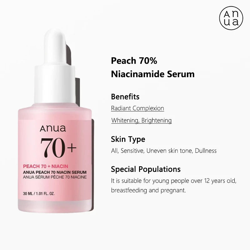 Anua 70 Niacinamide Face Serum