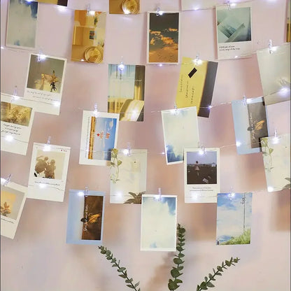 LED Fairy Lights - Photo Clip