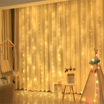 Curtain LED String Lights