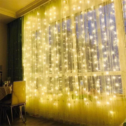 Curtain LED String Lights