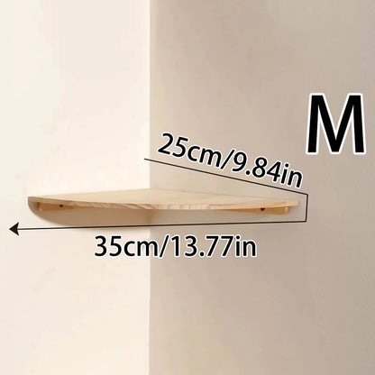 Corner floating Shelves