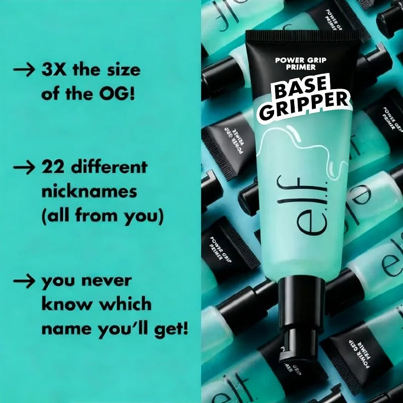 ELF Power Grip Primer & lip balms