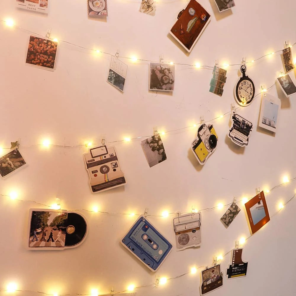 LED Fairy Lights - Photo Clip