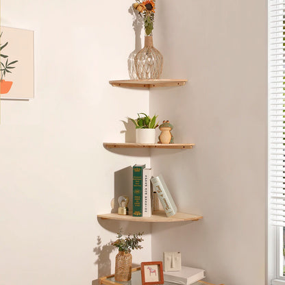 Corner floating Shelves