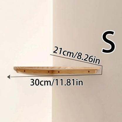 Corner floating Shelves