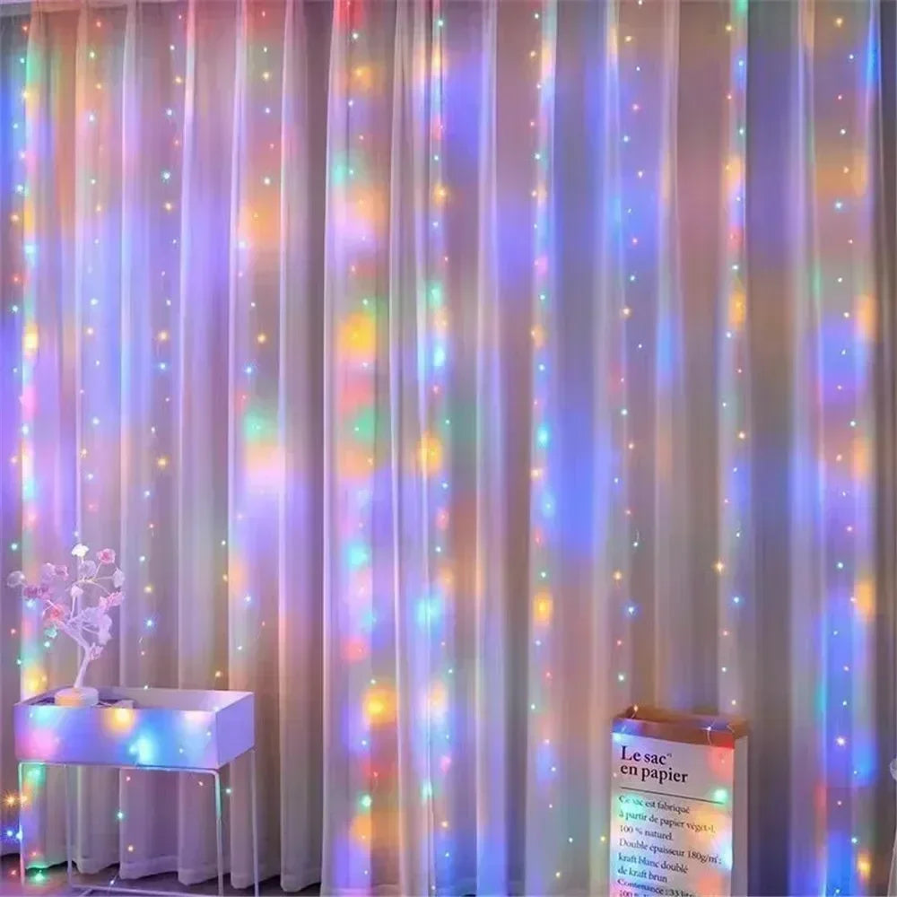 Curtain LED String Lights
