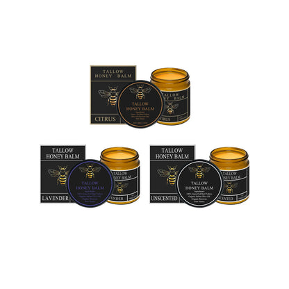 Beef Tallow Honey Balm