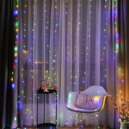 Curtain LED String Lights