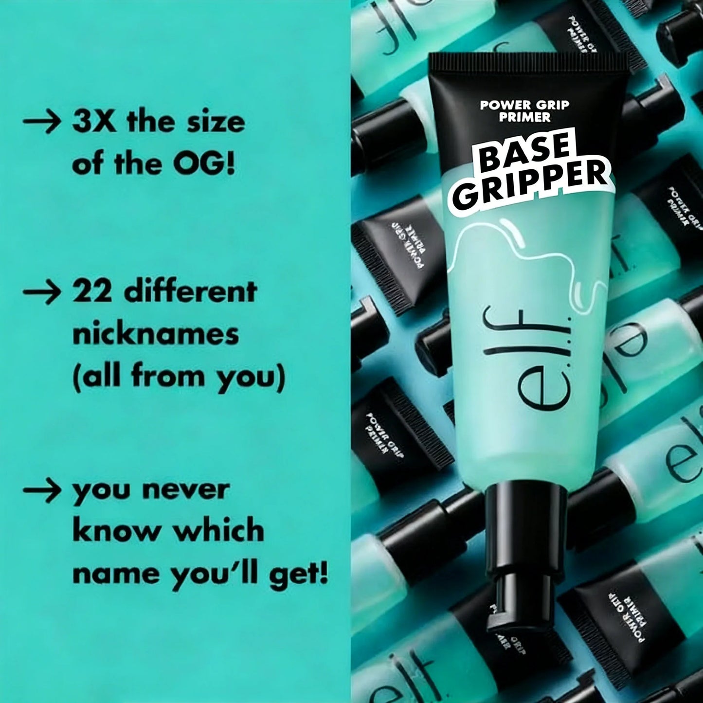 ELF Power Grip Primer & lip balms