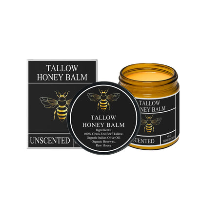 Beef Tallow Honey Balm